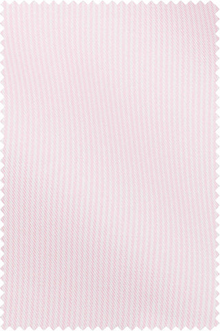 Thomas Mason Bespoke - Twill Stripe Light Pink