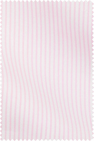 Thomas Mason Bespoke - Poplin Stripe Light Pink