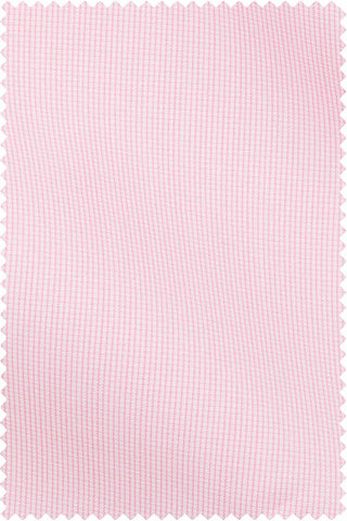 Thomas Mason Bespoke - Poplin Check Pink