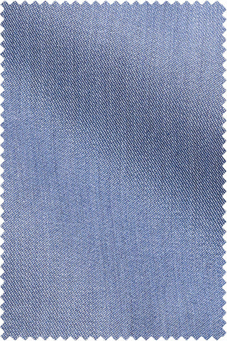 Twill Mid Blue Melange