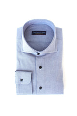 Oxford Stretch Dark Blue